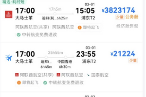 逃離伊朗 大馬士革飛上海機票最高達幾百萬