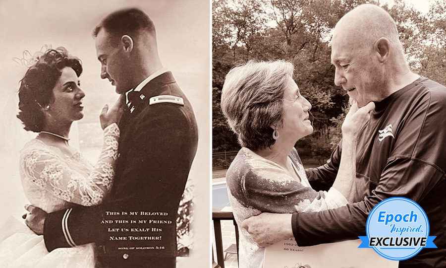 美國八旬夫婦攜手相伴六十載 仍恩愛如昔