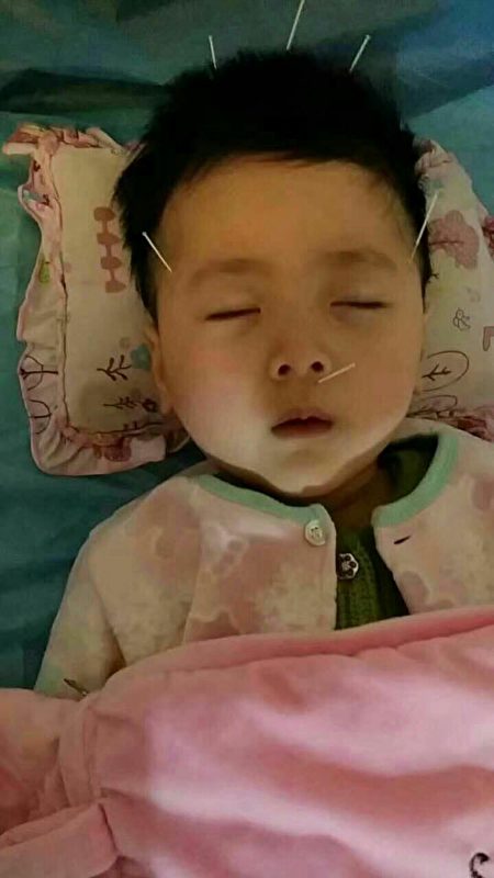 陝西省寶雞市四歲女童雷鑫睿。（受訪者提供）