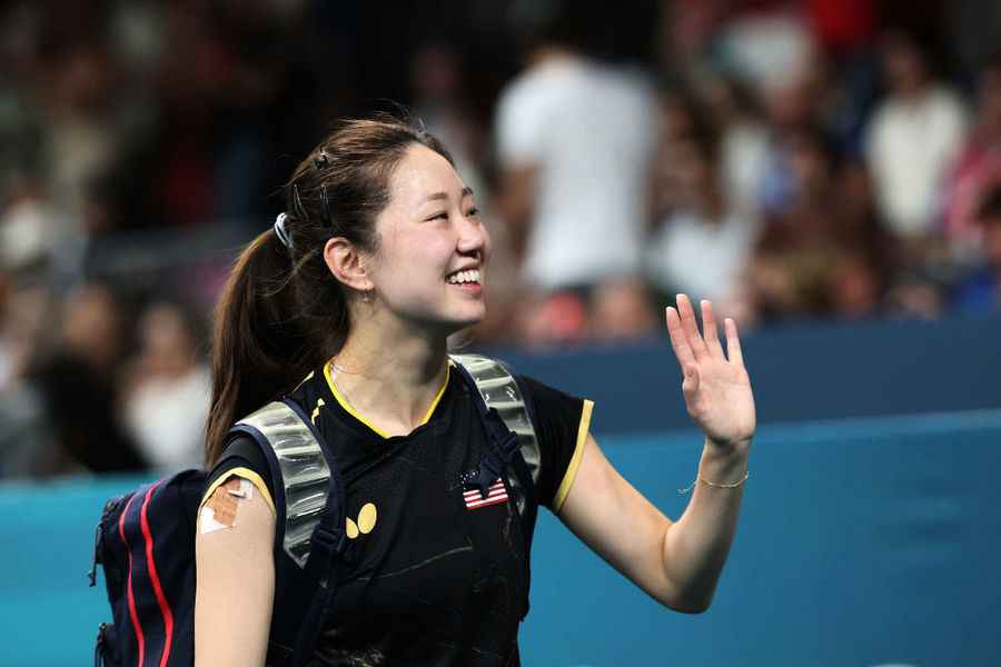 巴黎奧運｜美華裔選手奧運乒乓賽失利 卻收穫NBA球星粉絲