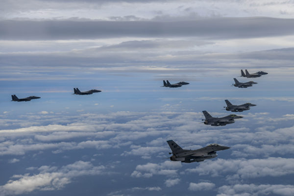 美韓空中軍演出動1600架次戰機  為歷年最多