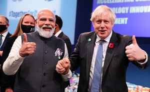 英國首相約翰遜將訪問印度 加強經貿和國防合作