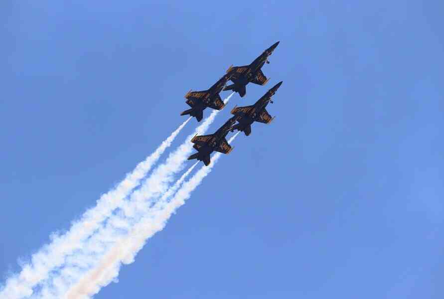 【圖輯】2025美國航空展 海軍陸戰隊實力全呈現