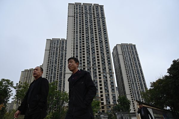 中國前百大房企10月新屋銷售年減32%，持續給中國經濟增長帶來極大的壓力。（JADE GAO/AFP via Getty Images）
