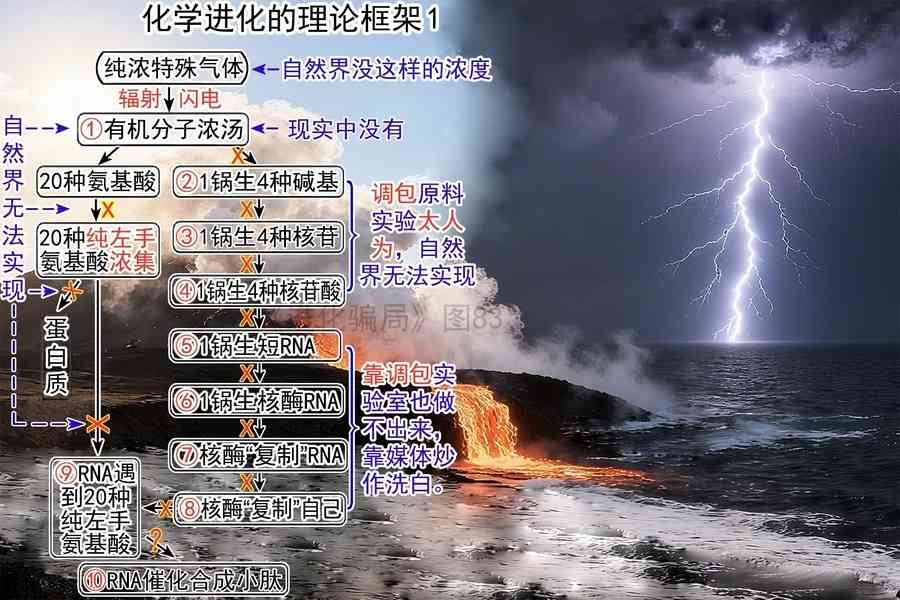 進化騙局（27） 化學進化 全部垮塌