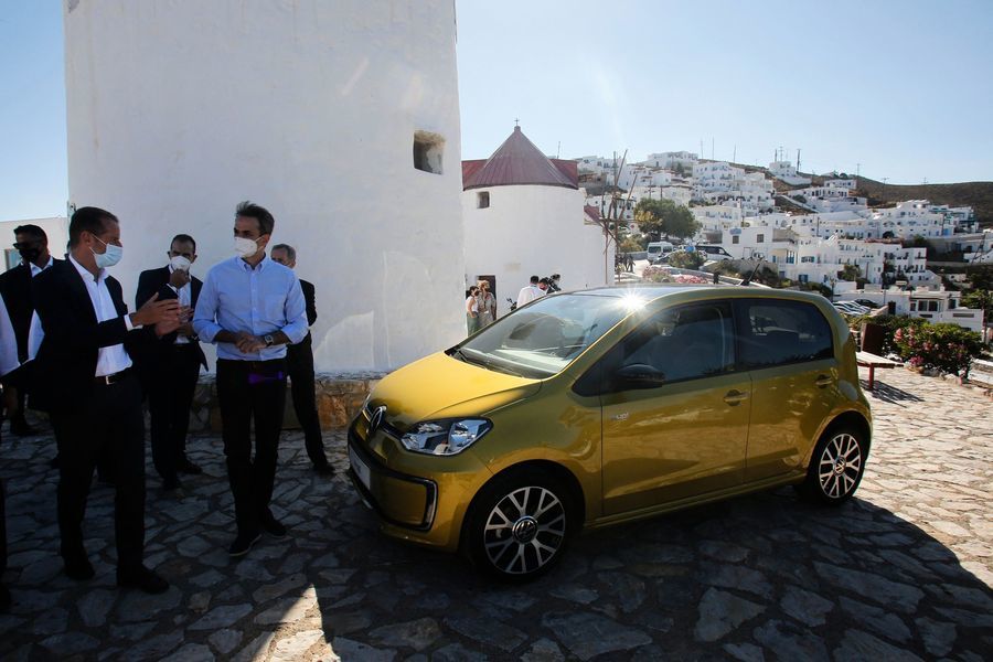 組圖：希臘推廣島嶼低排放 引進電動汽車