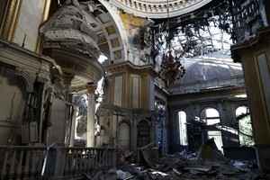 俄襲擊敖德薩 大教堂嚴重受損 澤連斯基回應