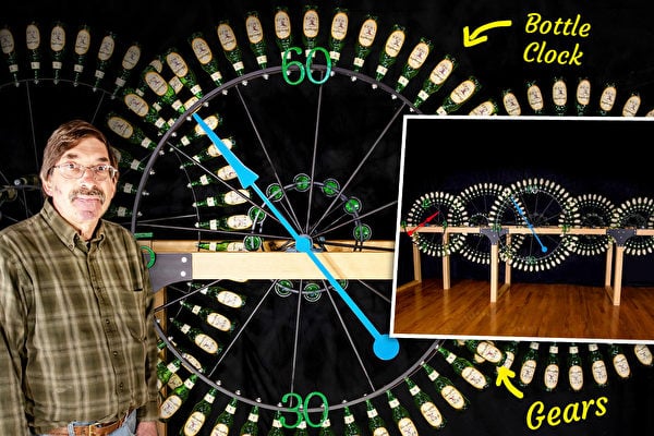 【圖輯】巧手工程師用日常用品製各種計時裝置