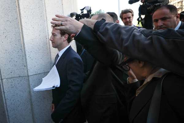 朱克伯格出席青少年社媒成癮案法庭聽證