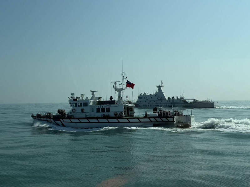 中共海警一周3次侵擾金門 台海巡署驅離
