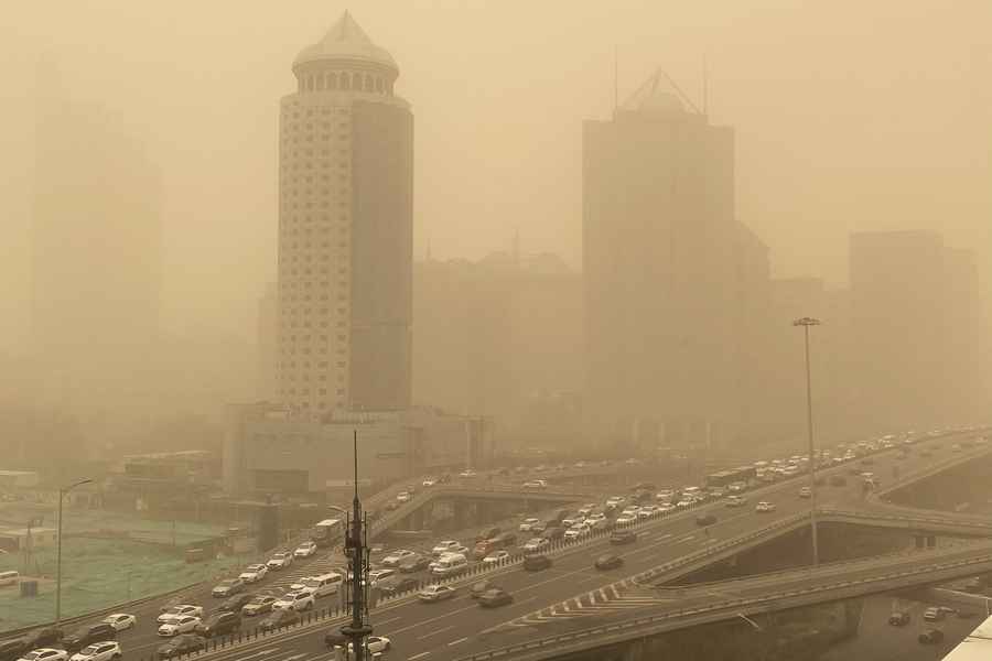 污染惡化 中國80%省會級城市PM2.5濃度上升