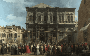 威尼斯畫派大師筆下的宴飲與宗教節日