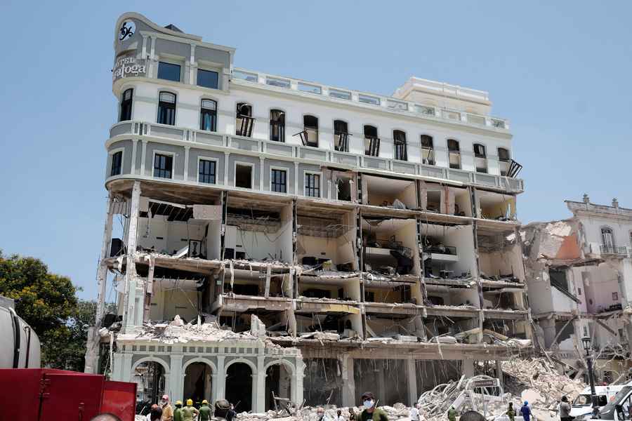 古巴薩拉托加酒店爆炸 至少31人死亡