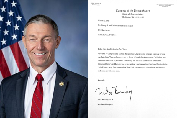 神韻鹽湖城上演 猶他州政要發賀信歡迎