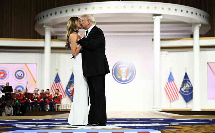 特朗普透露梅拉尼婭不喜歡他跳「招牌舞」