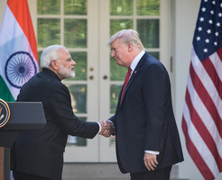 特朗普莫迪談中印邊界衝突 莫迪受邀參加G7