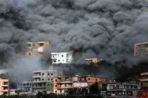 以色列空襲貝魯特南郊 回應真主黨襲擊