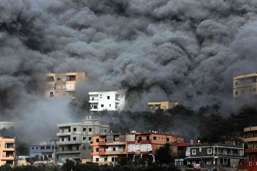 以色列空襲貝魯特南郊 回應真主黨襲擊