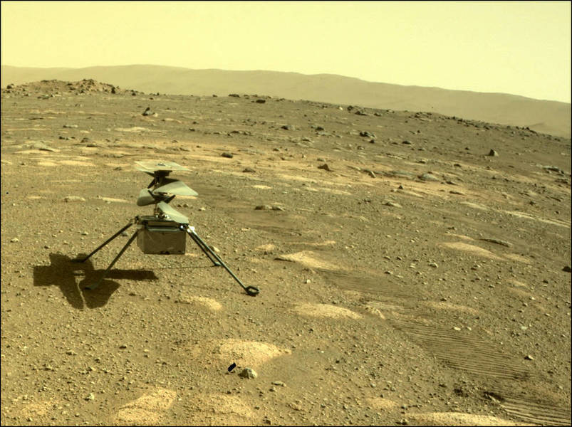 NASA創新號直升機落地火星 將歷史性首飛