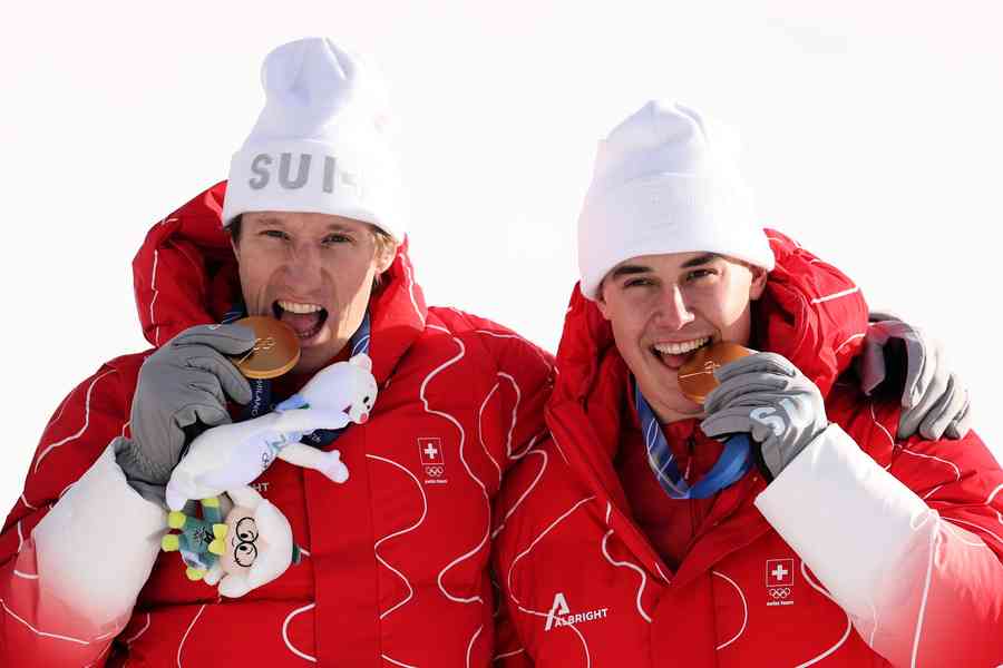 冬奧：挪威瑞士各奪三金 在金牌榜並駕齊驅