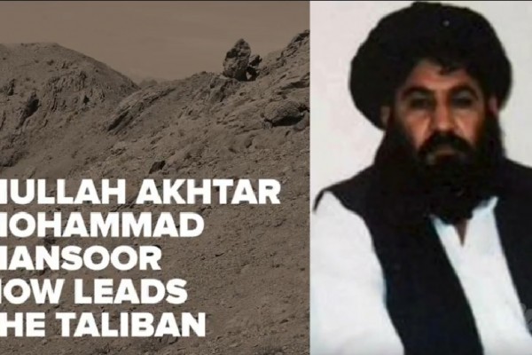 傳塔利班首腦曼蘇爾被美軍無人機擊斃