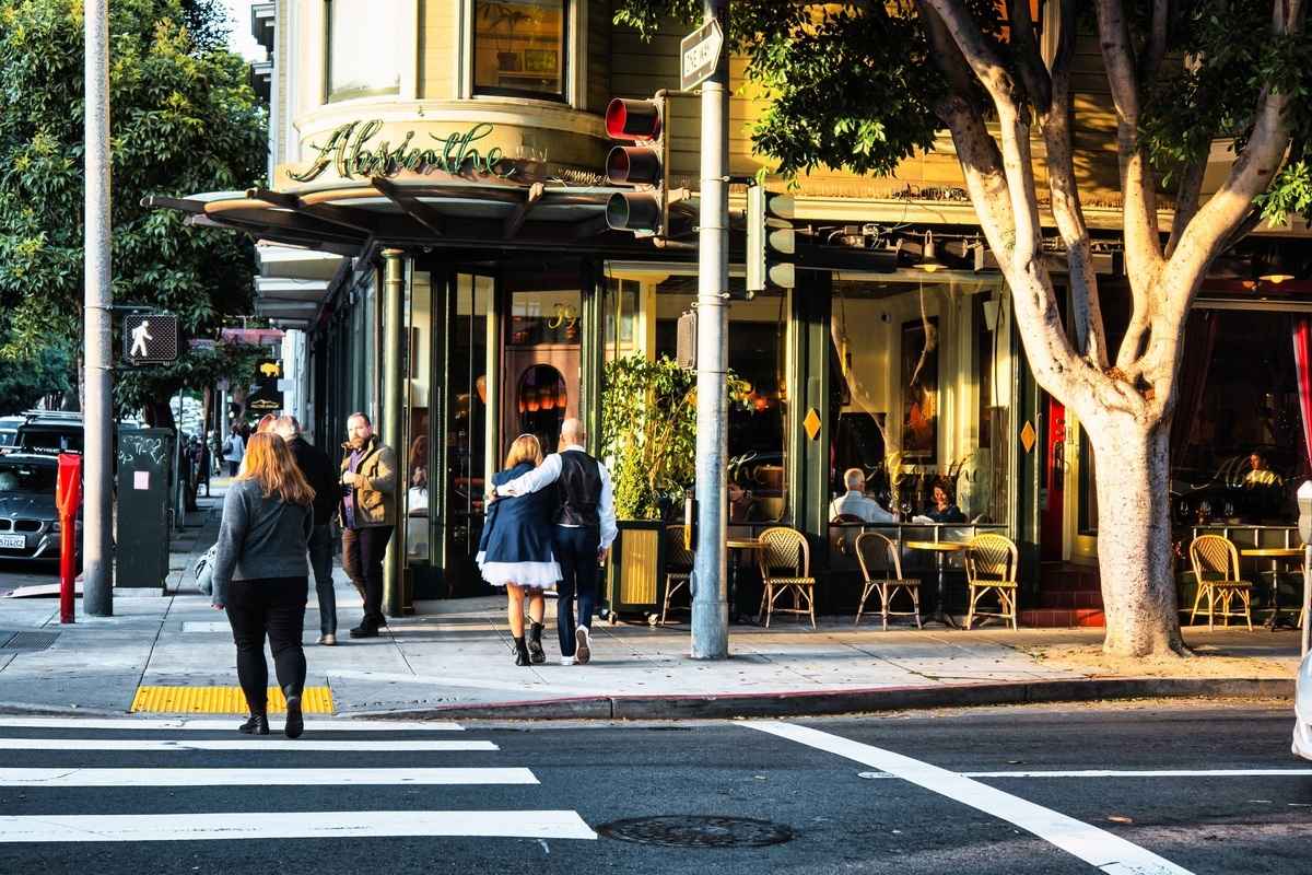 美國三藩市的海耶斯街被視為經濟復甦的象徵。（Shutterstock）