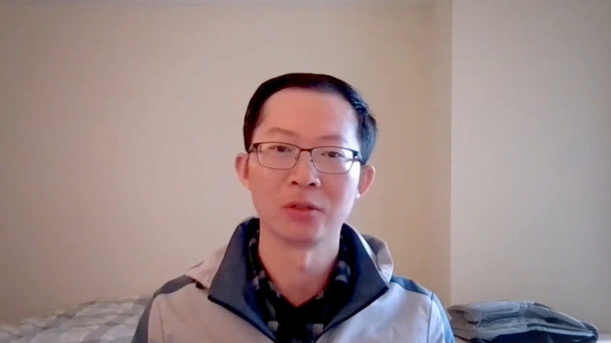 羅志飛是動物醫學專業碩士,2020年入職廣州市增城區農業農村局。這是通過千軍萬馬的競爭才能獲得的體制內工作,俗稱「鐵飯碗」。但短短幾年後,他就因為三次仗義執言,拋棄了這個「鐵飯碗」,偷渡到到美國。(影片截圖)