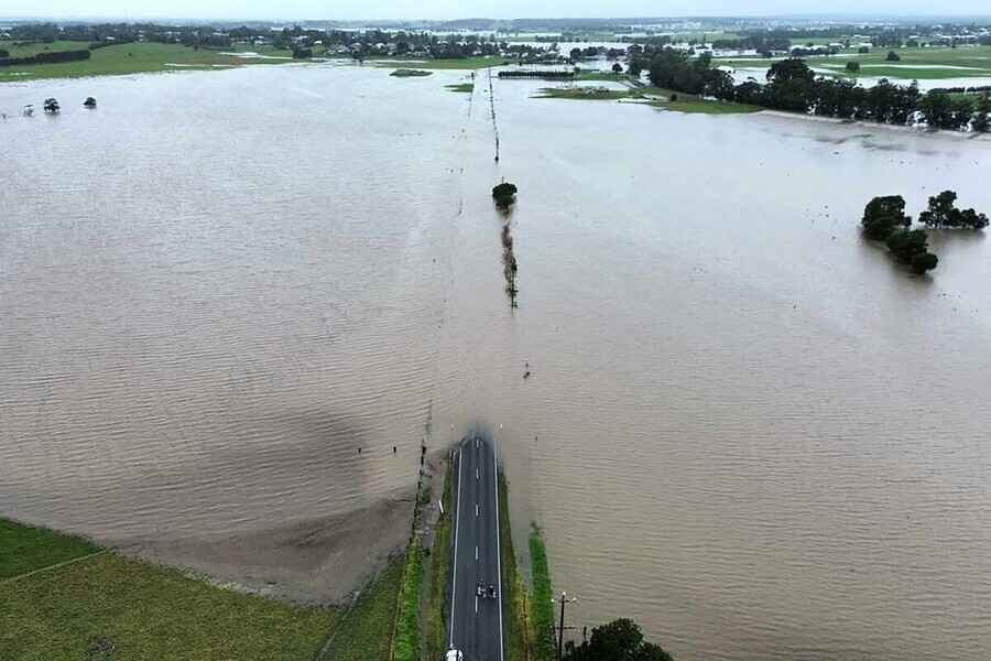澳洲新南威爾斯中北海岸遭遇「500年一遇」特大災洪