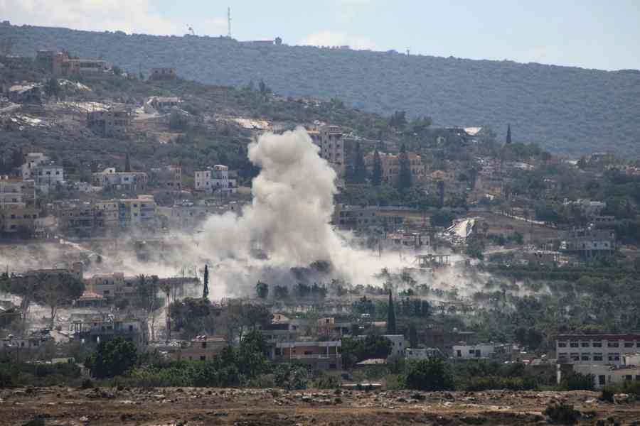 以軍擊落真主黨無人機 隨即空襲黎南多地