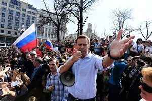 俄羅斯反對派領袖納瓦尼依然下落不明