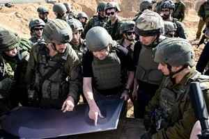 以色列總理探訪加沙以軍 重申戰爭三大目標