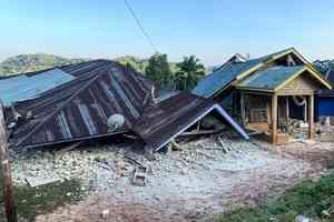 【更新】印尼7.7級地震至少38死 多棟建築物倒塌