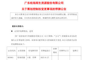 造紙業不景氣 廣東松煬資源三年虧7.5億將易主