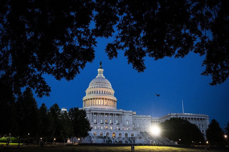 美眾院通過法案暫停債務上限 避免政府關門