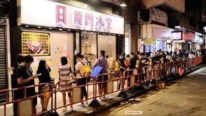 「站在港人一邊」 香港黃店生意不跌反升