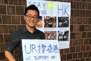 【疫情中的紐約人】關心中國人權的韓裔青年