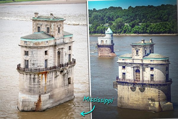 密西西比河上美觀與功能並存的百年塔樓