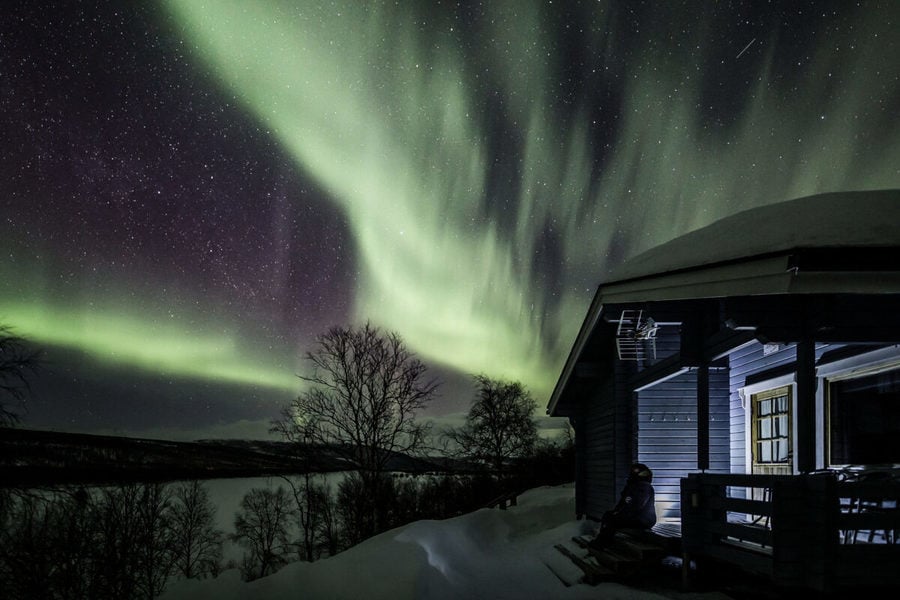 組圖：大自然最絢爛之秀 芬蘭北極光