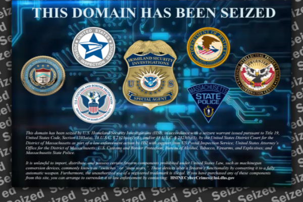 從中國走私槍械和零件 兩網站遭美查封