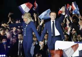 法國大選｜馬克龍成功連任 成20年來首位連任法國總統