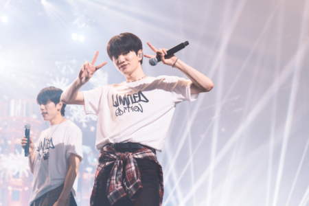 南韓男團INFINITE於2025年2月22日在馬來西亞吉隆坡舉行《INFINITE 15周年限量版世界巡演——吉隆坡站 2025》演唱會。圖為INFINITE成員李成種 。(Star Planet星藝娛樂提供)
