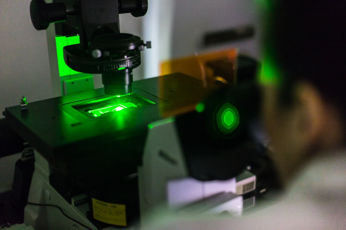 激光顯微鏡示意圖。（Shutterstock）