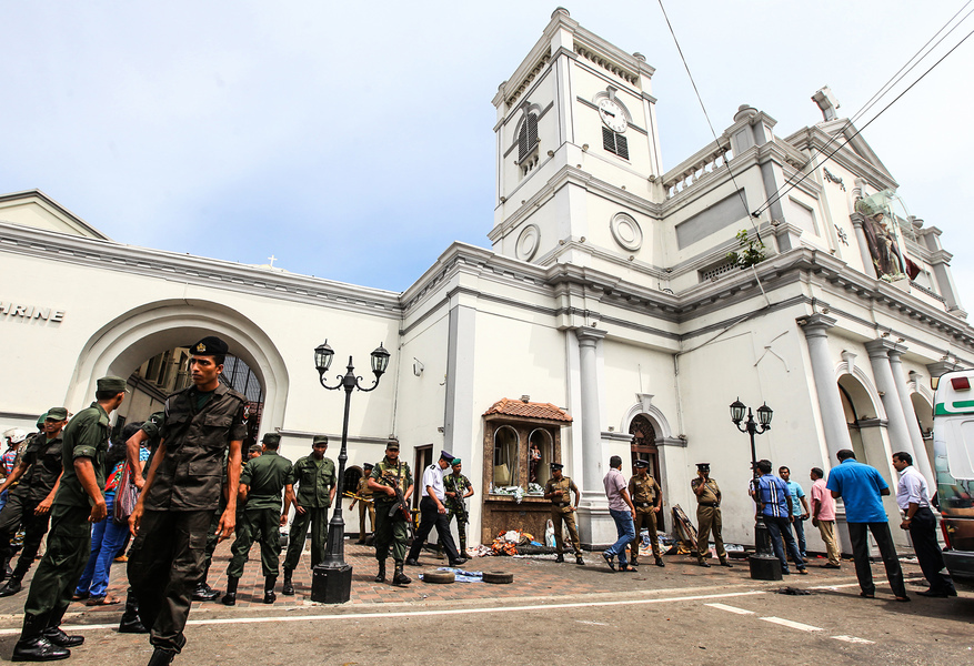 斯里蘭卡連環爆炸襲擊 特朗普等多國首腦譴責