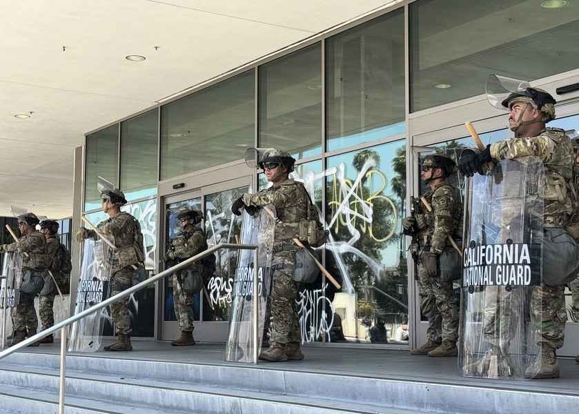 洛杉磯衝突｜騷亂變搶劫 商家盼海軍陸戰隊平亂
