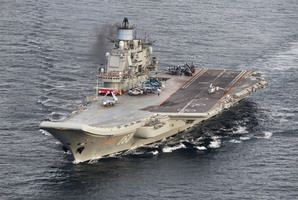 俄羅斯唯一航母失火 6傷1失蹤