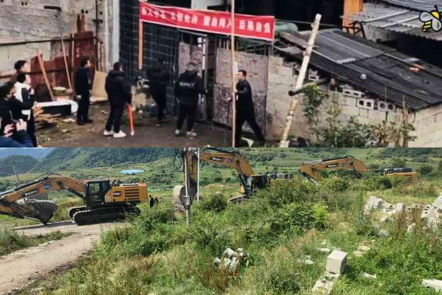 雲南昭通市暴力強拆 村民抵抗爆衝突