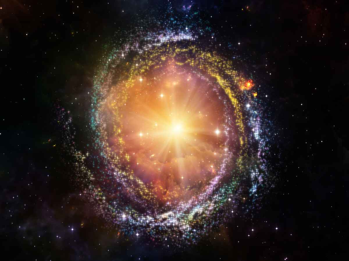 宇宙示意圖。（Shutterstock）