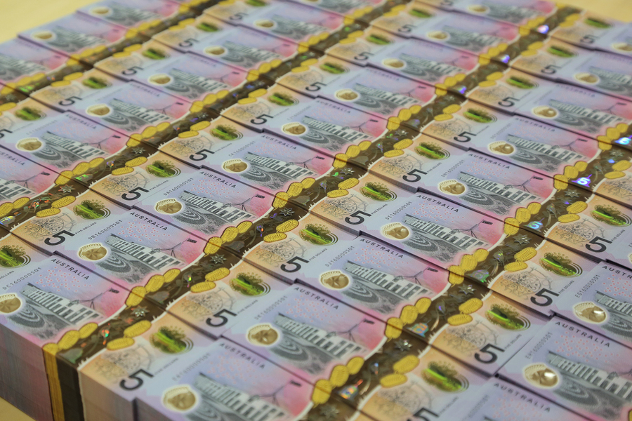 澳洲現金流通量創紀錄 取款量大增