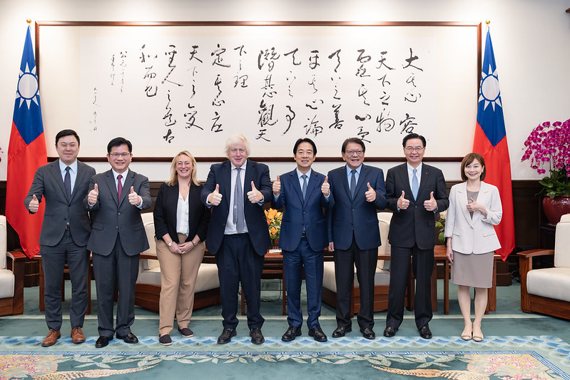 英前首相約翰遜：中共試圖併吞台灣 永不會成功