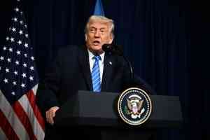 特朗普警告伊朗 若殺害和平抗議者美國將干預